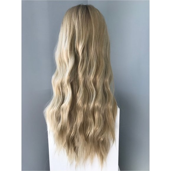 NEW Blonde Body Wave Synthetic Wig - Picture 2 of 3